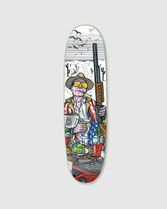 Strangelove Last Breakfast Screen Printed Graphic Deck Hunter S Thompson