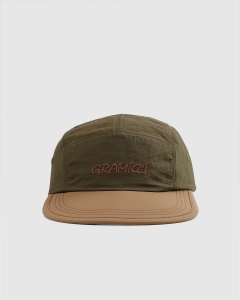 Gramicci Nylon Strapback Deep Olive/Coyote