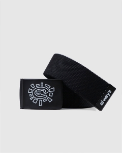 Always Embossed @ Sun Canvas Belt Black