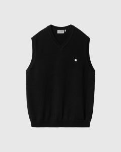 Carhartt WIP Madison Vest Sweater Black/Wax