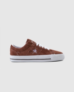 Converse x Quartersnacks One Star Pro Low Dark Clove/White/Cherry