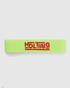 Slingting x Hoddle Embroidered Skateboard Sling Hi Vis Yellow/Red