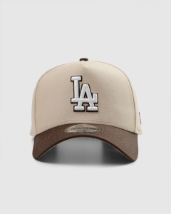 New Era 940AF Los Angeles Dodgers Choc Oats Collection Snapback Oat/Walnut