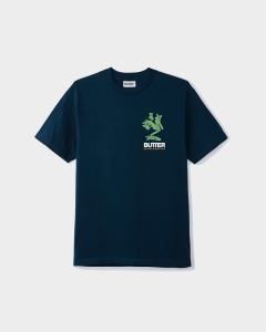 Butter Goods Amphibian T-Shirt Navy