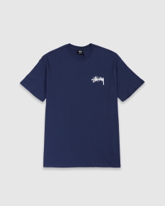 Stussy Rasta Man T-Shirt Navy