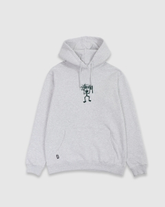 Stussy Rasta Man PO Hood Ash Heather