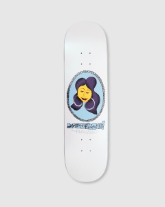 Krooked Mike Anderson Chain Frame Deck White