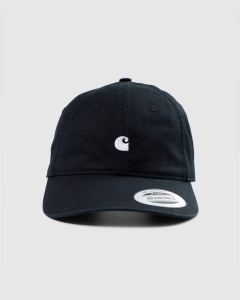 Carhartt WIP Madison Logo Cap Black/White