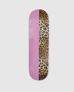 Violet Leopard Violet Sp24 Deck Black