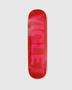 Violet Violet Crew Sp24 Deck Red/Pink