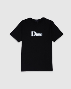 Dime Classic Blurry T-Shirt Black