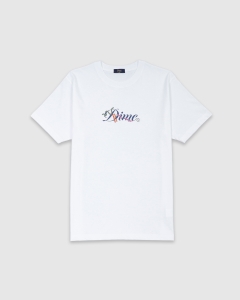 Dime Cursive Snake T-Shirt White