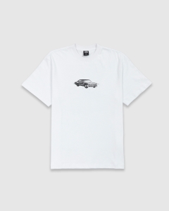 Fast Times Dwyer Car T-Shirt White