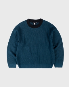 Candice Therapy Ribbed Knitted Sweater Blue