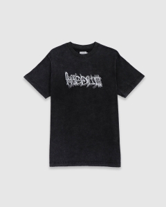 Hoddle Visions Logo T-Shirt Black Wash