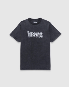 Hoddle Visions Logo T-Shirt Black Wash