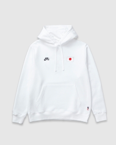 Nike Team Japan Fleece PO Hood White/Black