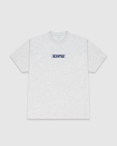 Ichpig Strike Logo T-Shirt White Marle/Navy