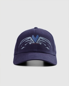 Limosine Heart Wings Strapback Navy