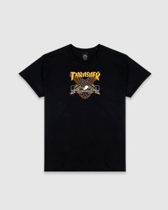 Thrasher x Antihero Eaglegram T-Shirt Black