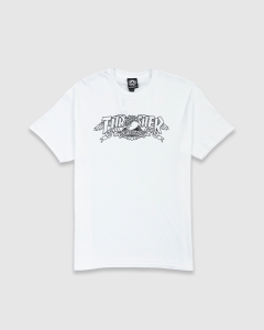 Thrasher x Antihero Mag Banner T-Shirt White