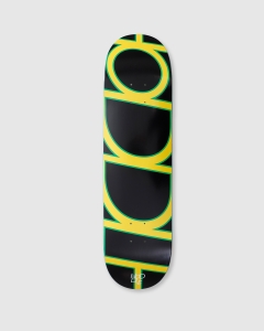 Hoddle Logo Deck Black/Green/Yellow