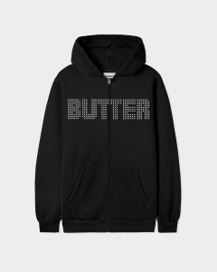 Butter Goods Stars Zip Hood Black