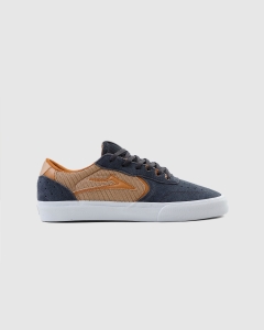 Lakai Atlantic Vulc Charcoal/Tan Suede