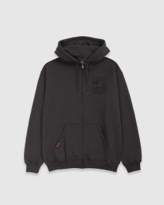 Doomsayers Snake Shake Zip Hood Washed Black