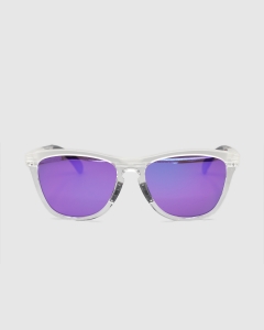 Oakley Frogskins Sunglasses Matte Clear/Prizm Violet