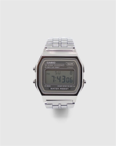 Casio Vintage Digital A158WETB-1A Black Stainless Steel