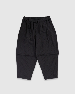 Tightbooth Seersucker Balloon Pants Black