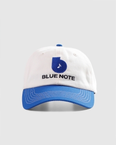 Butter Goods x Blue Note Finest Logo 6 Panel Natural/Royal Blue