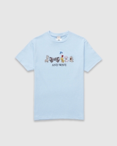 Smile and Wave Barnyard T-Shirt Sky Blue