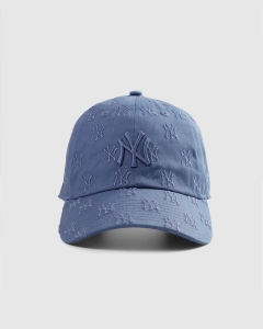 New Era Casual Classic New York Yankees Tonal Monogram Strapback Slate Blue