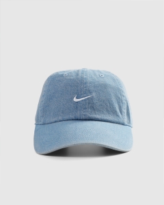 Nike Club Denim Swoosh Strapback Aegean Storm/Thunder Blue/White