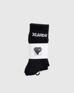 Xlarge 91 Sock 3 Pack Black