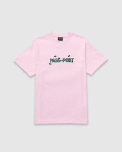 Passport Wot Flies T-Shirt Light Pink