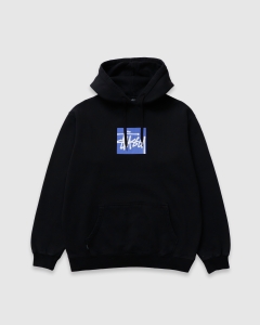 Stussy Stock Box PO Hood Pigment Black