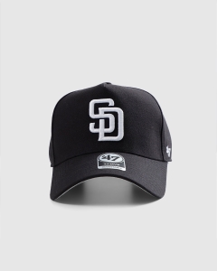 47 Brand San Diego Padres MVP DT Snapback Black/White