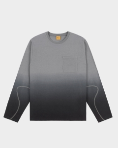 Dime Gradient LS T-Shirt Charcoal