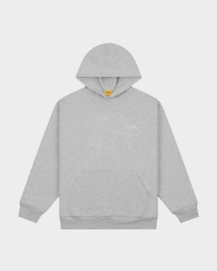 Dime Classic Small Logo PO Hood Heather Grey