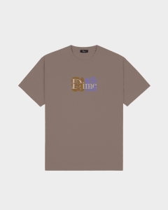 Dime Classic Duo T-Shirt Deep Sepia