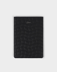 Dime Quilted Laptop Case Black