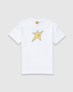 Carpet C-Star Logo T-Shirt White/Yellow