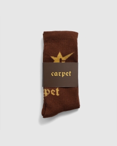 Carpet C-Star Socks Brown