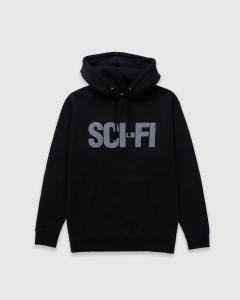 Sci Fi Fantasy Big Logo PO Hood Black