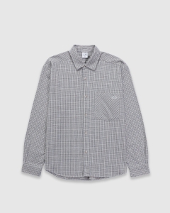 Polar Mitchell Flannel LS Shirt Creme Check