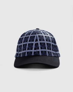 Hockey Plaid Snapback Black