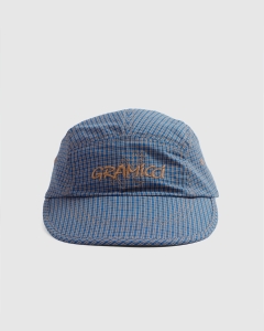 Gramicci Checkered Long Bill Strapback Sierra Check Navy